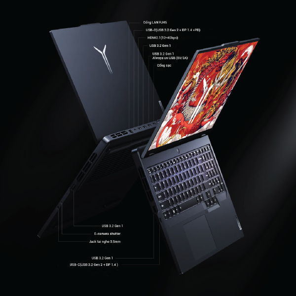 Legion 5 Pro (2024) Ryzen 9 7945HX | 16GB | 1TB | RTX 4060 | 16" 2.5K 240Hz - Ảnh 6